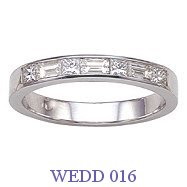 Diamond Wedding Ring - WEDD 016